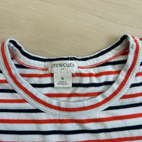 Crewcuts striped top dress - Picture 3 of 3